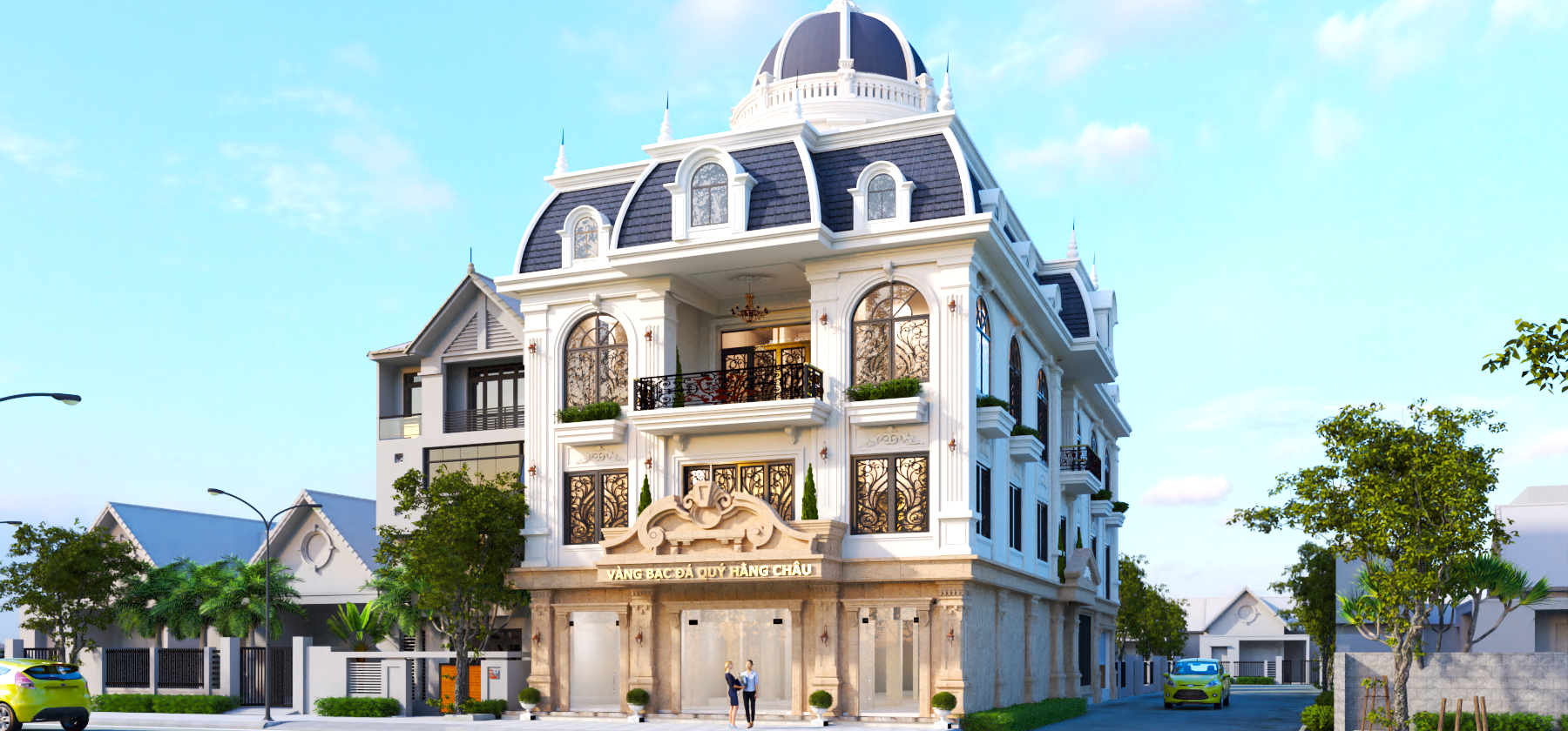 Thiết kế biệt thự đẹp Hà Tĩnh